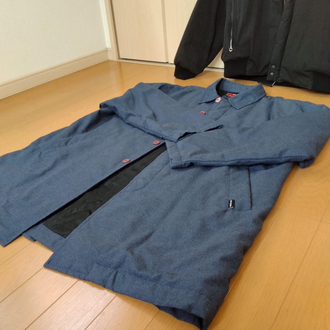 ま*ト様 【希少】STUSSYビスコース コート ブルーXL