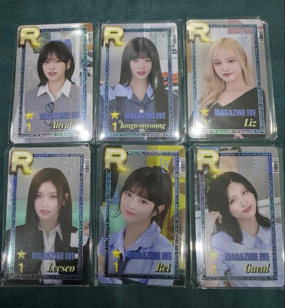 IVE SUPERSTAR STARSHIP 首尔fm トレカ 6枚セツト