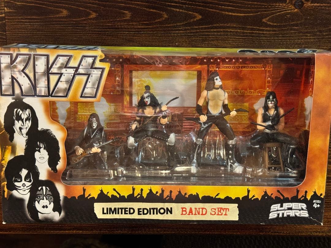 KISS 限定版バンドフィギュアセット　未開封デッドストック品