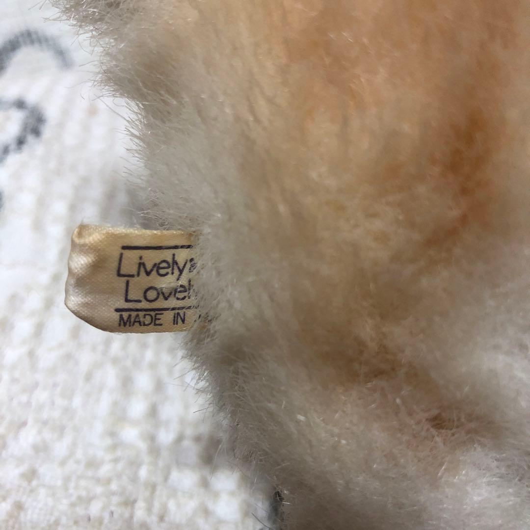 昭和レトロ ヴィンテージ ライブリー＆ラブリー 猫 ぬいぐるみ 中古品