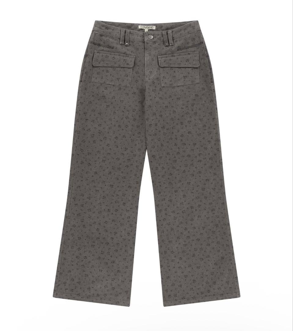 パンツ COYSEIO FLOWER PATTERN PANTS