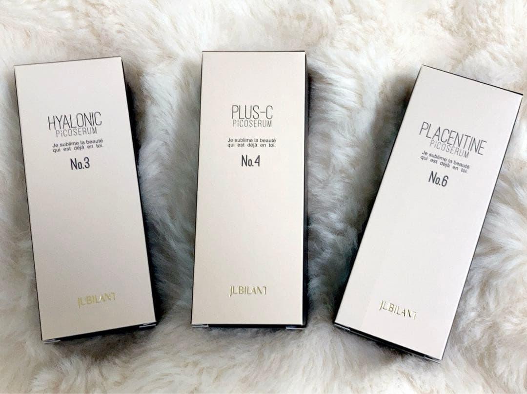 ジュビラン　ピコセラムNo3.4.6 3本セット