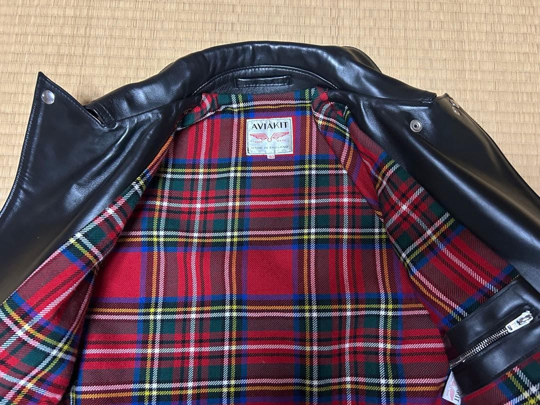 美品 ルイスレザー サイクロンタイトフィット40 ホース オーダー