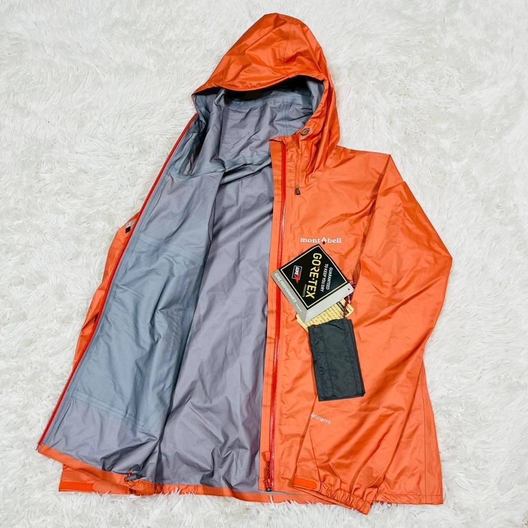 モンベル　ストームクルーザー ジャケット Women's　M オレンジ