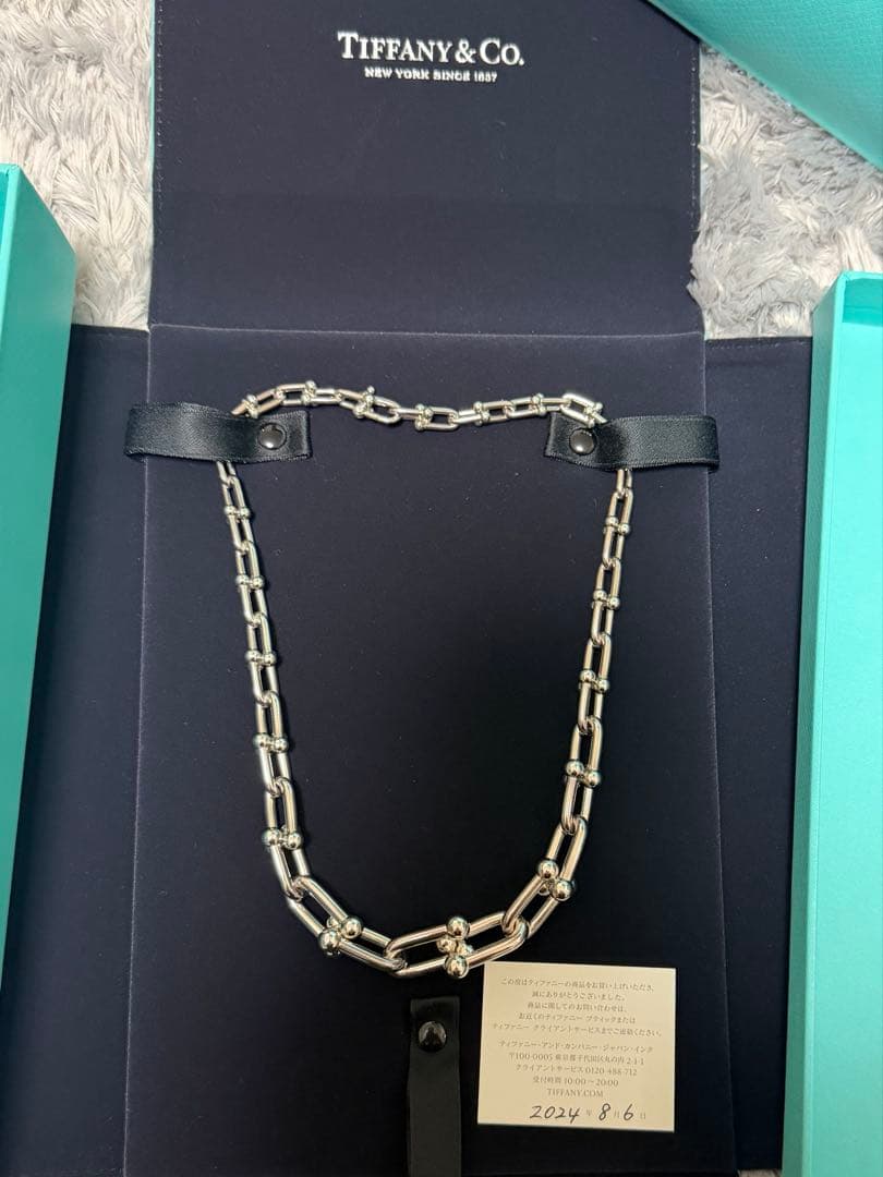 【Tiffany&Co.】グラジュエイテッド リンク ネックレス【ティファニー】