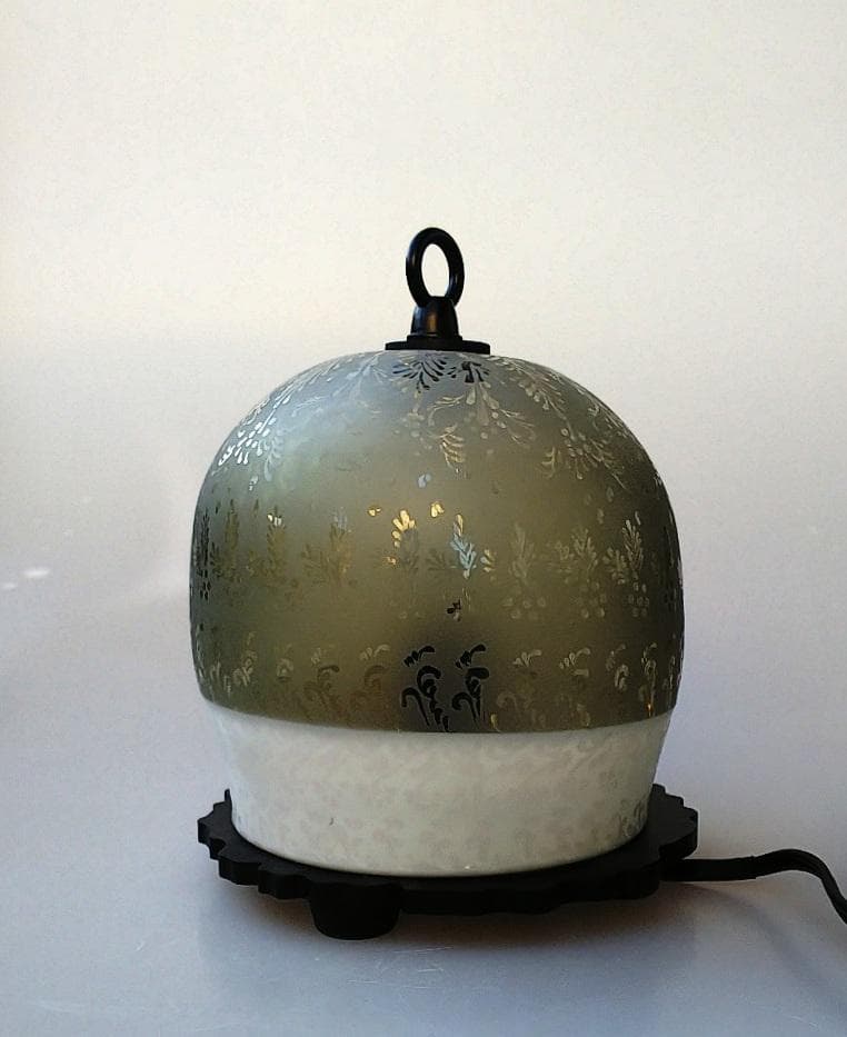 ★藤原奈津江作★卓上照明★インカルモ「花影」⓵