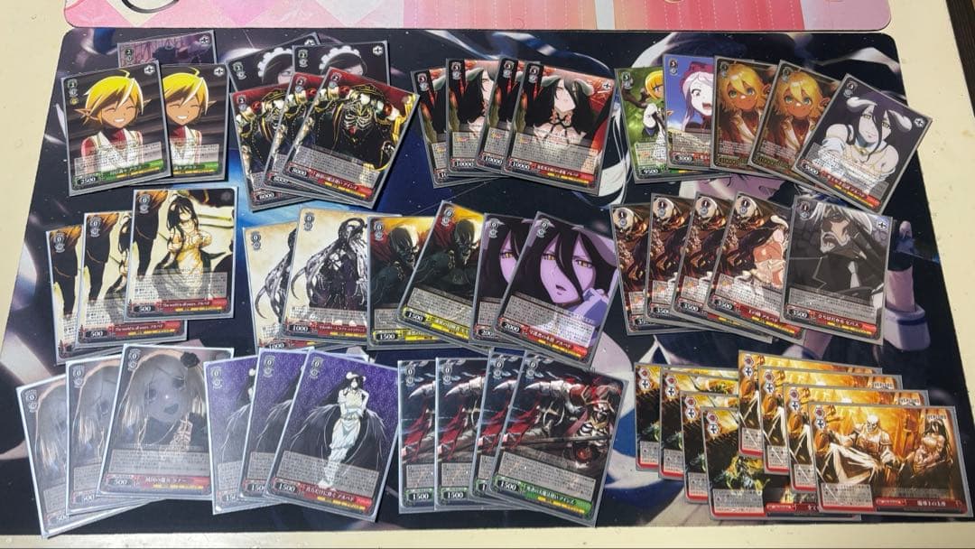 ヴァイス　オーバーロード 電源デッキ　キャラスリ付き