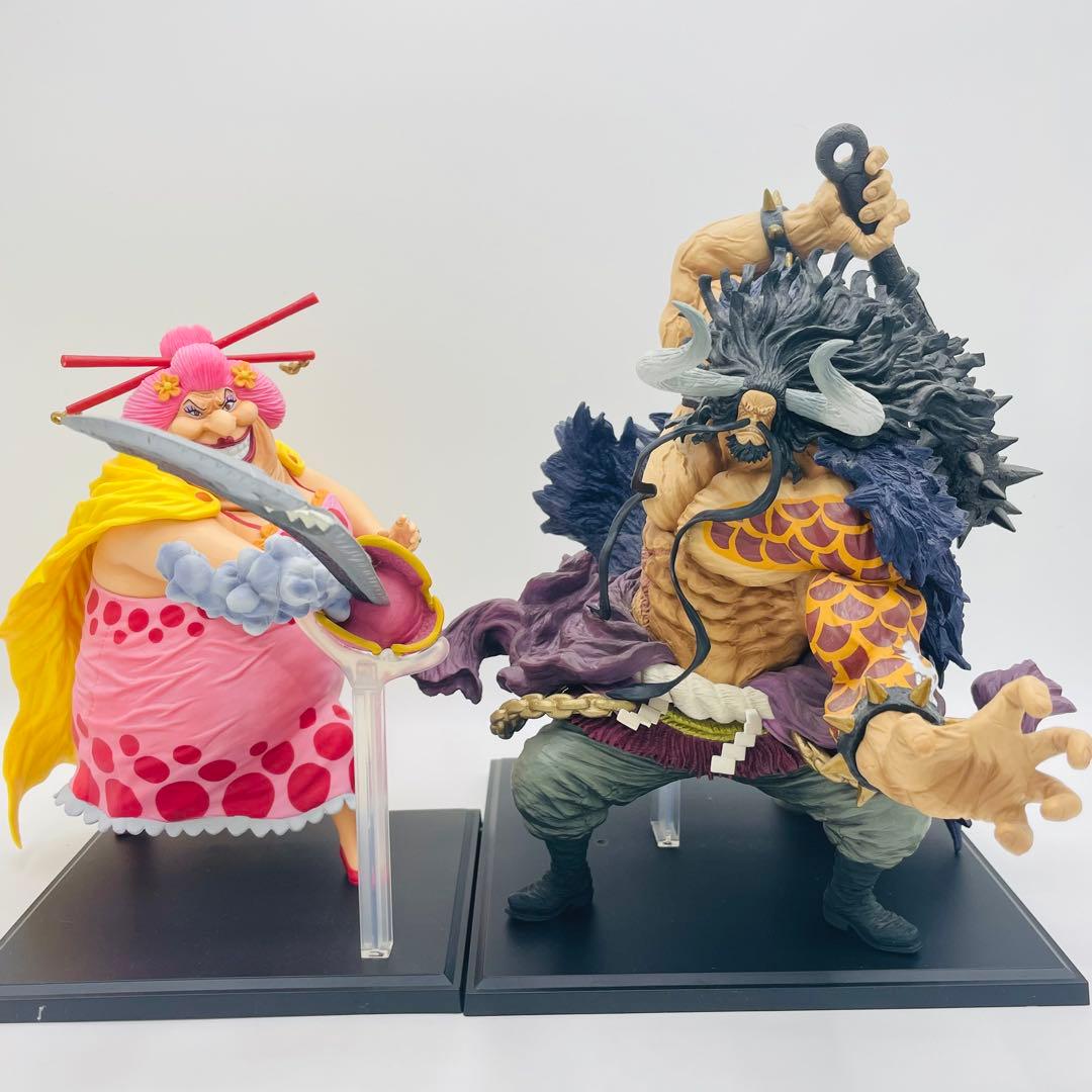 一番くじ ワンピース カイドウ ビッグマム 岩倉圭二作品4点セット