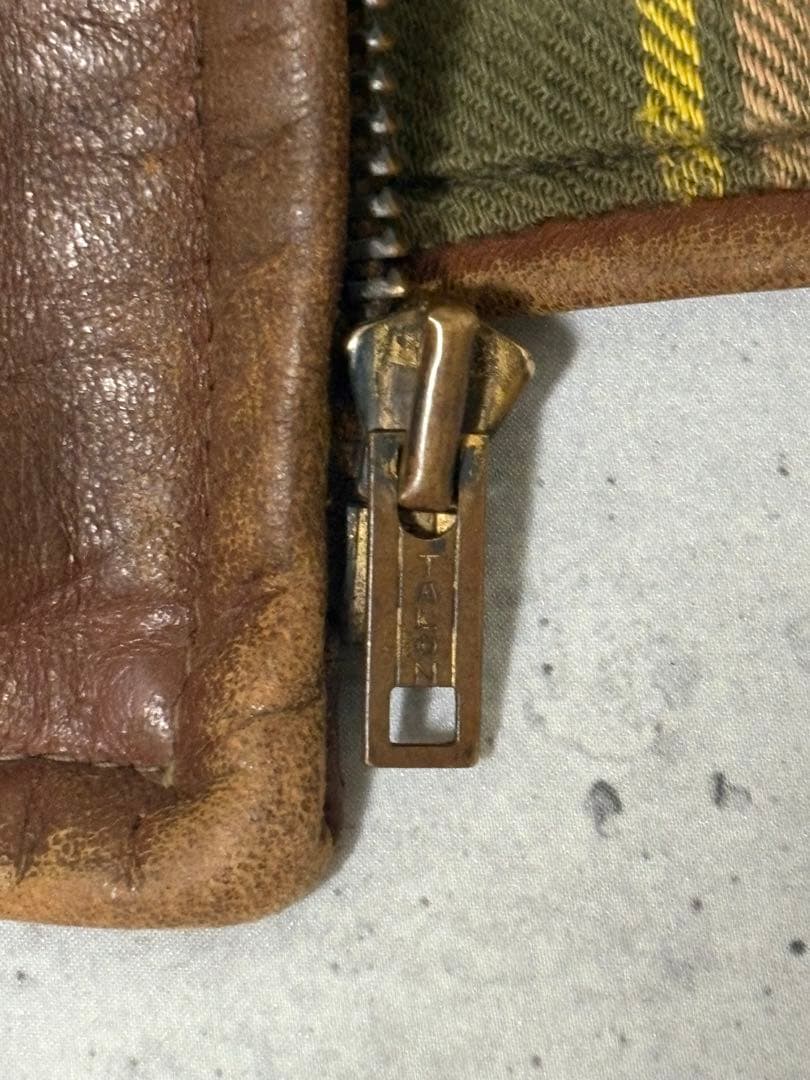 ヴィンテージ スポーツジャッケットホースハイド 40s 50sタロン talon