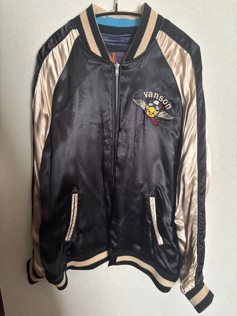 vanson スカジャン ツイーティー刺繍