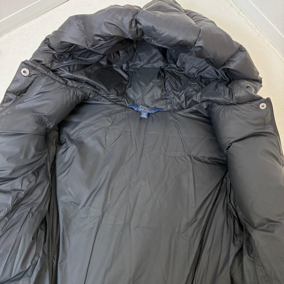 ✨未使用級✨ ポロラルフローレン ダウンコート 黒 ポニー刺繍 XS〜S