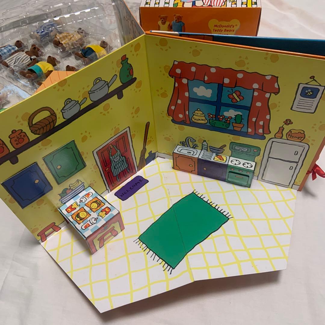 廃盤 McDonald'sテディベアパーティー & ホーム セット2点セット