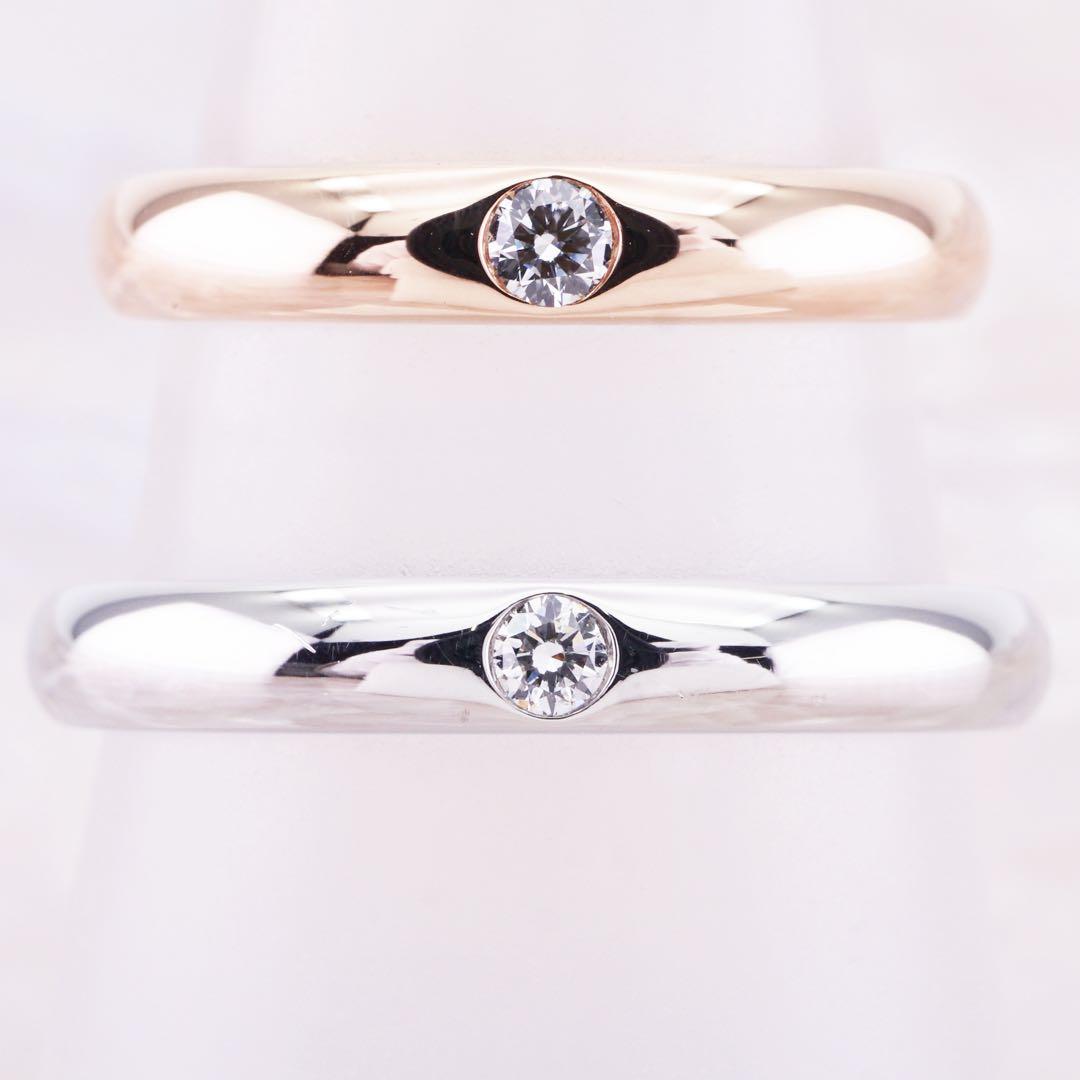 専用★HARRY WINSTON★ ラウンド マリッジリング ペア 定価約64万