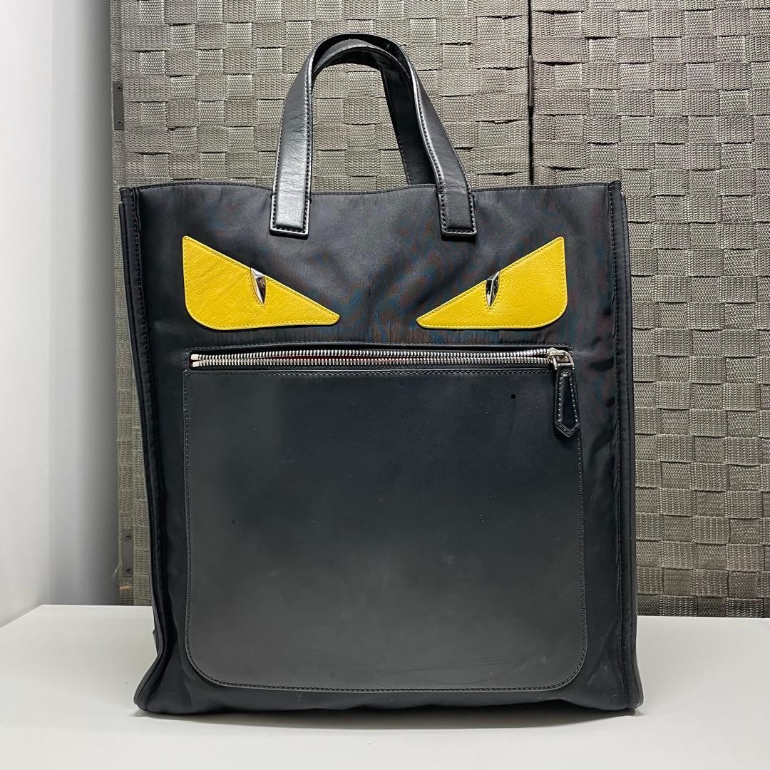 ち*づ様 FENDI バグズアイ　モンスター　トートバッグ