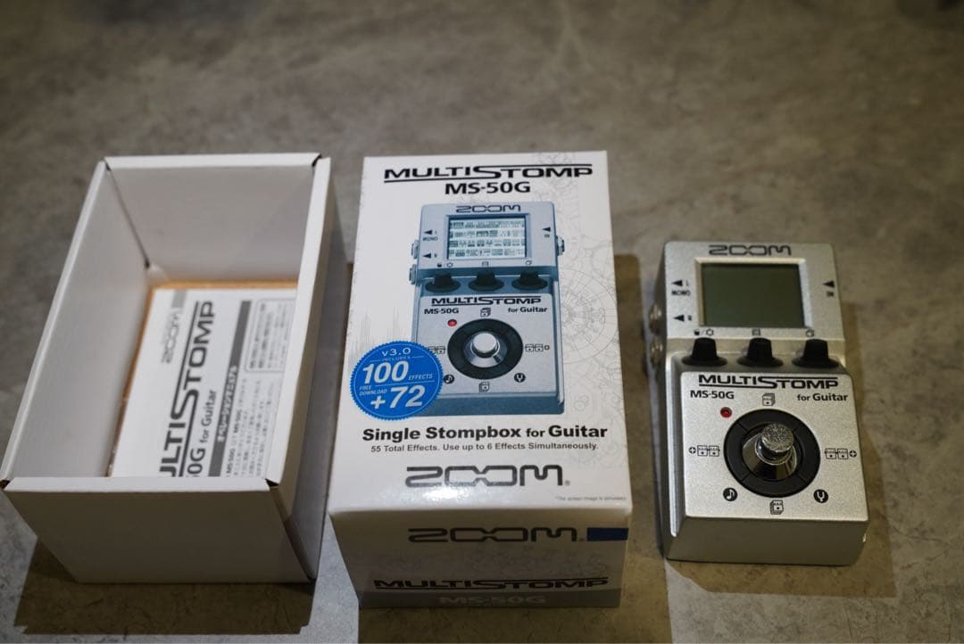 ZOOM MULTISTOMP MS-50G マルチストンプ