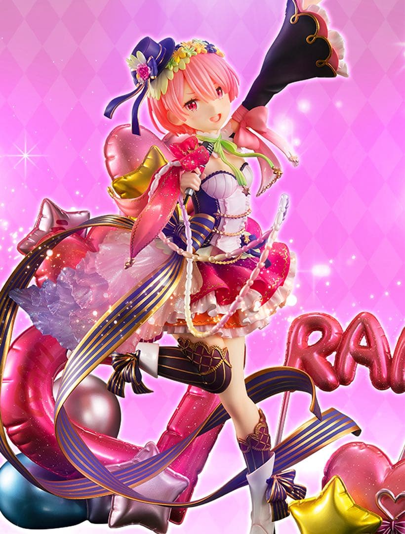 【未開封品】ラム-アイドルVer- 1/7スケール　渋谷スクランブルフィギュア Amazon | 『Re:ゼロから始める異世界生活』ラム -アイドルVer- 1/7