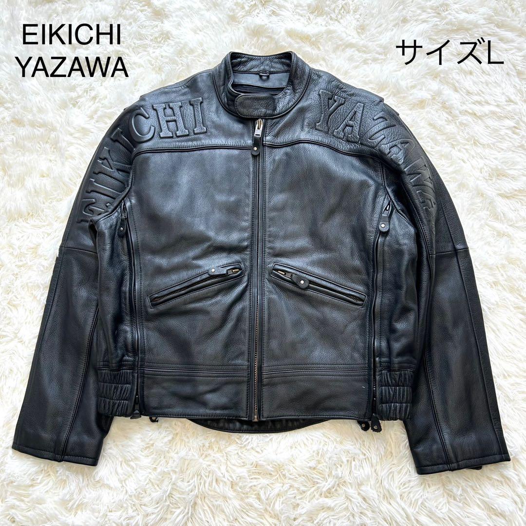 【専用】矢沢永吉 E.YAZAWA シングルライダース レザージャケット L