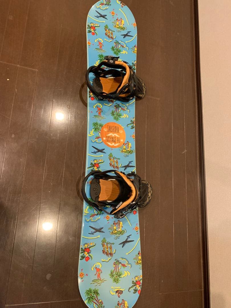 みっち SABRINA VOYAGE 44 スノーボード ビンディング付き
