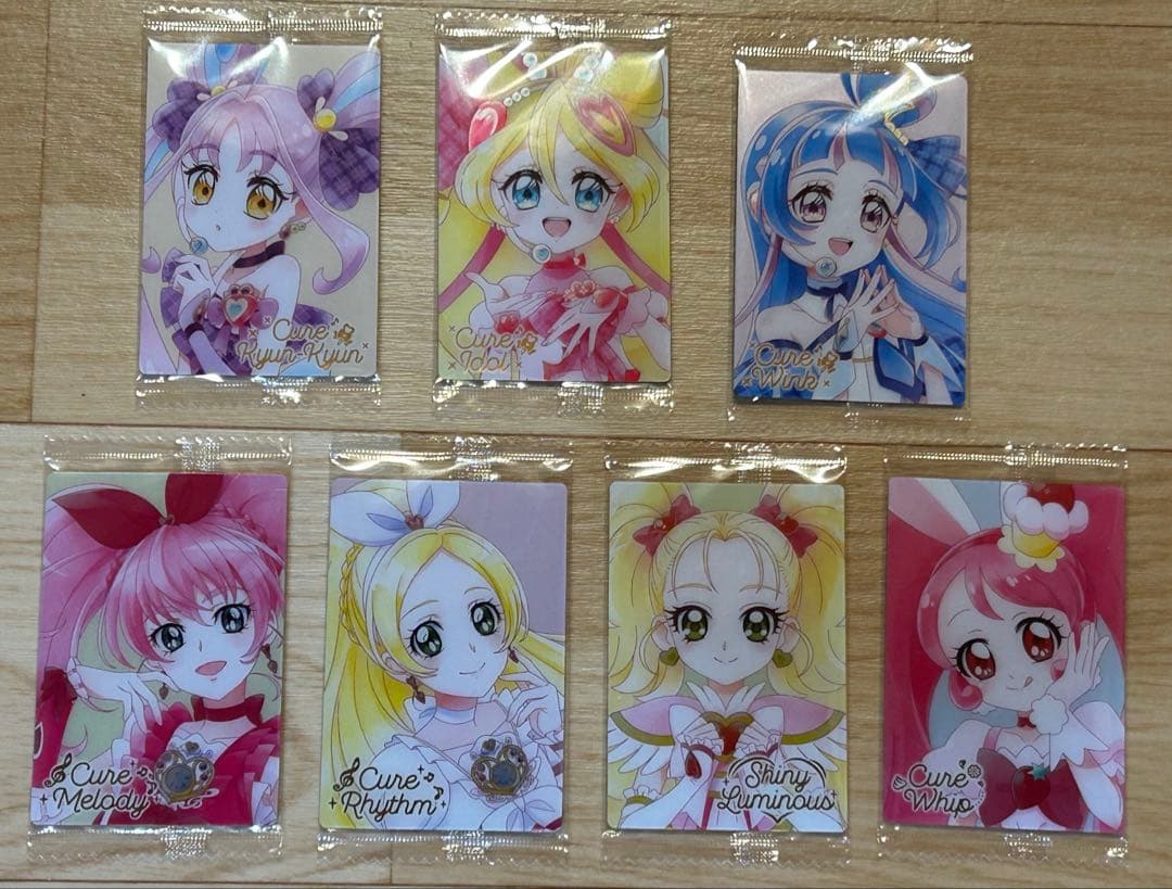 プリキュアカード ウエハース12 フルコンプ 全27種 HR 匿名配送 即日