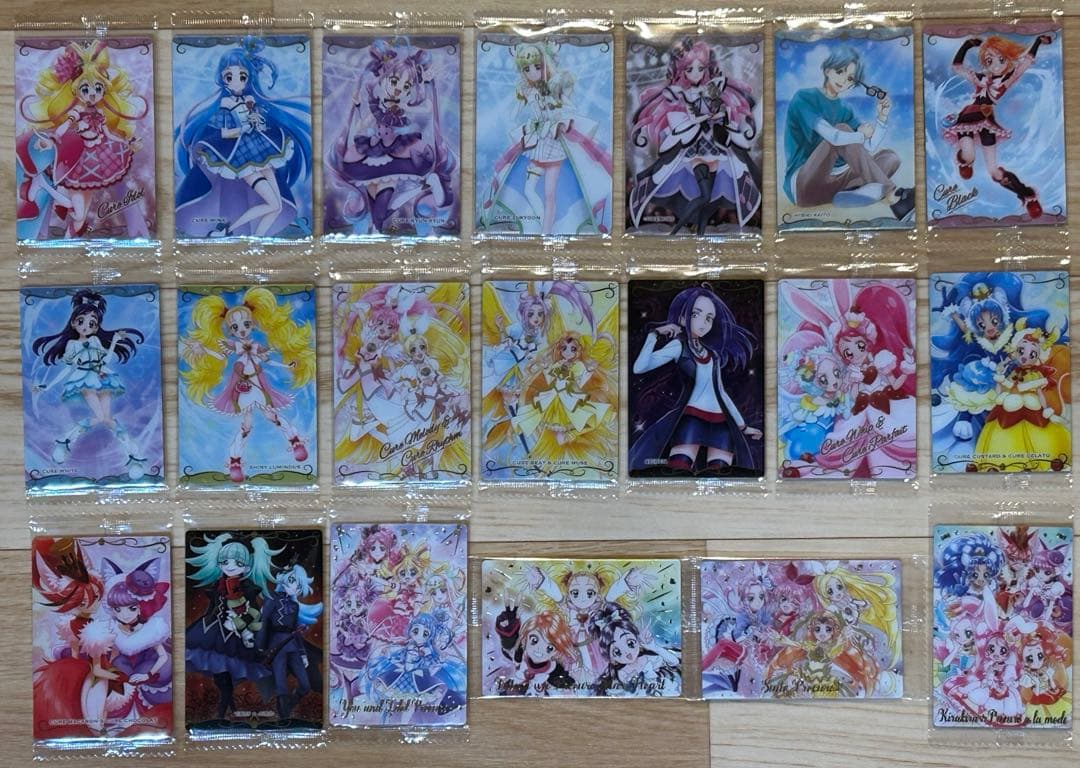 プリキュアカード ウエハース12 フルコンプ 全27種 HR 匿名配送 即日