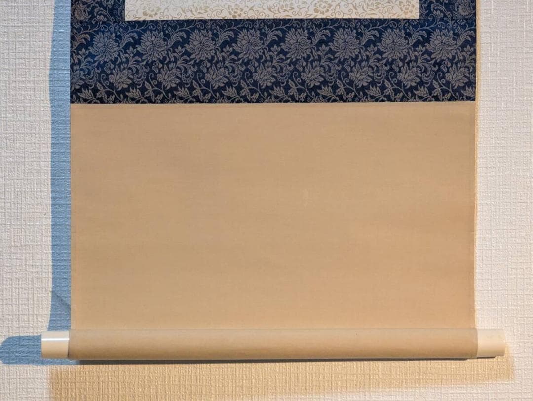 真作】【複製】掛軸 佐々木象堂 工芸画 龍涛図 迫力の書画軸 U98