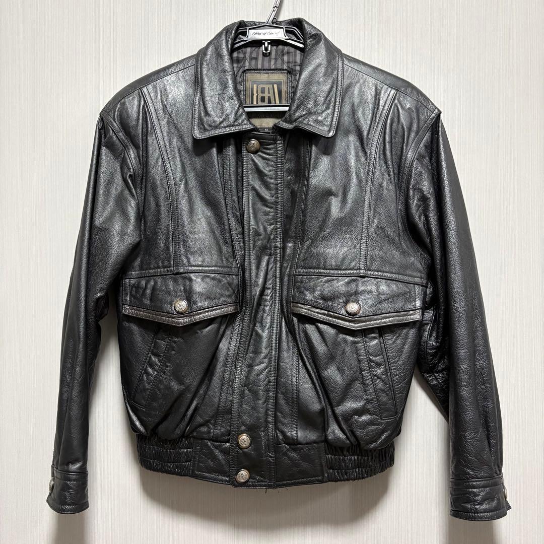ヴィンテージ レザージャケット フライトジャケット A-2 ブラック