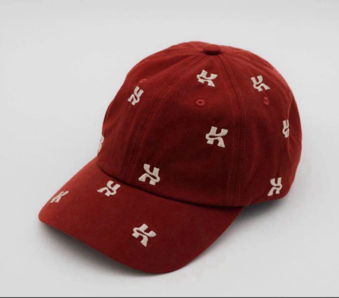 【完売品】K logo cap/Kロゴキャップ (レッド)/Knuth Marf