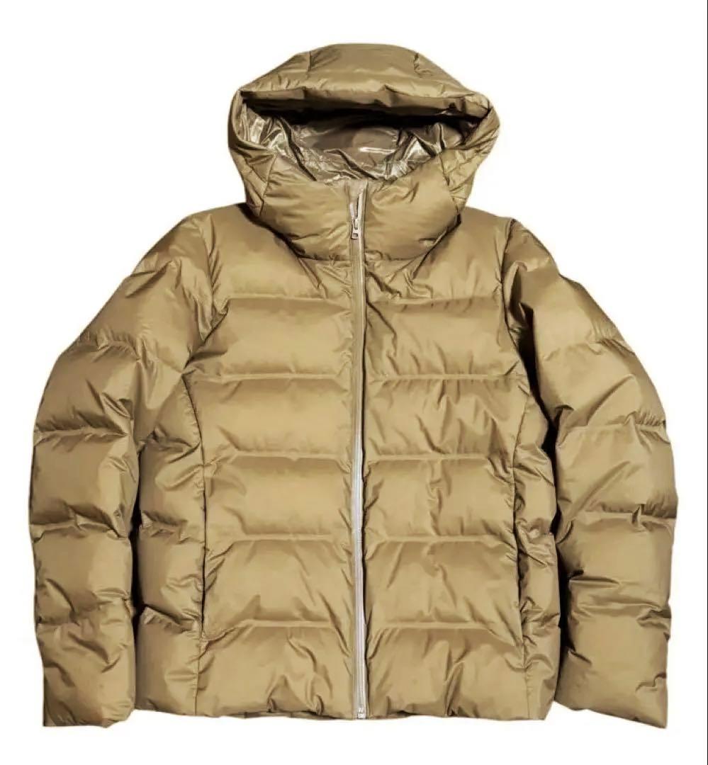 UNIQLO ユニクロ シームレスダウンパーカ M ブラウン - メルカリ