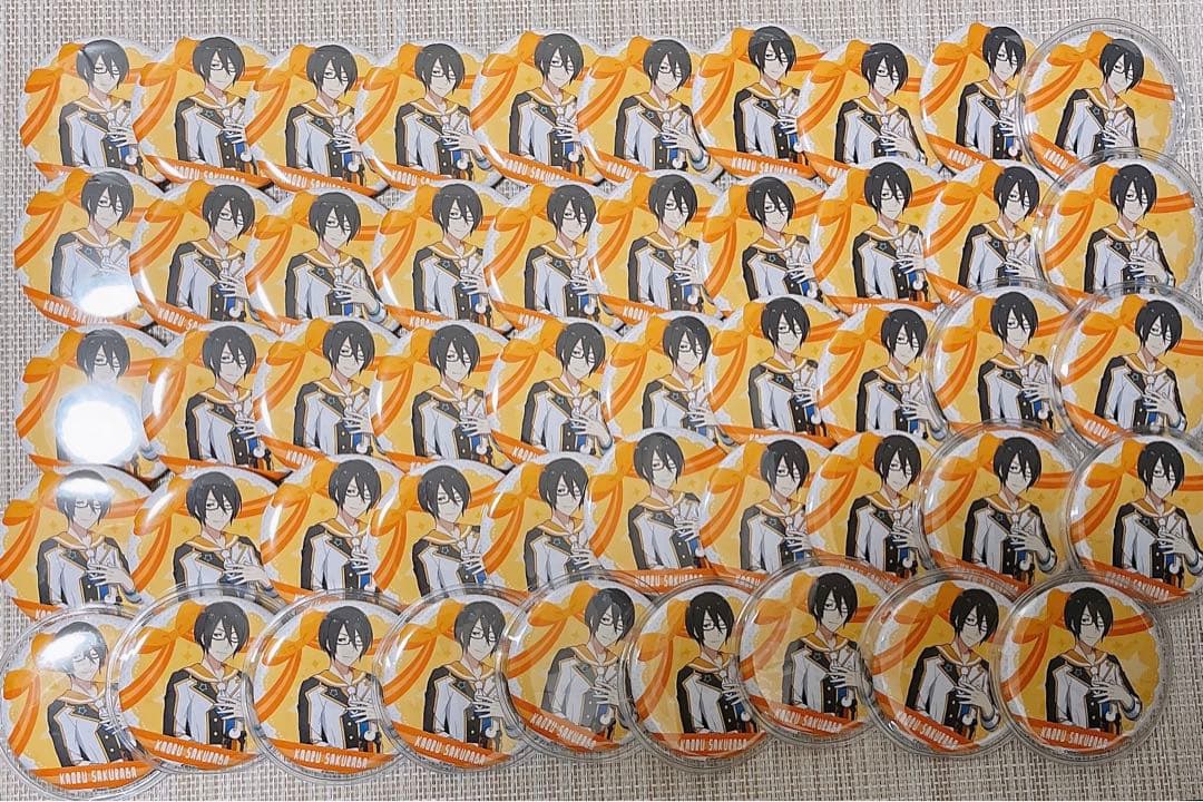 桜庭薫 缶バッジ 49個セット SideM