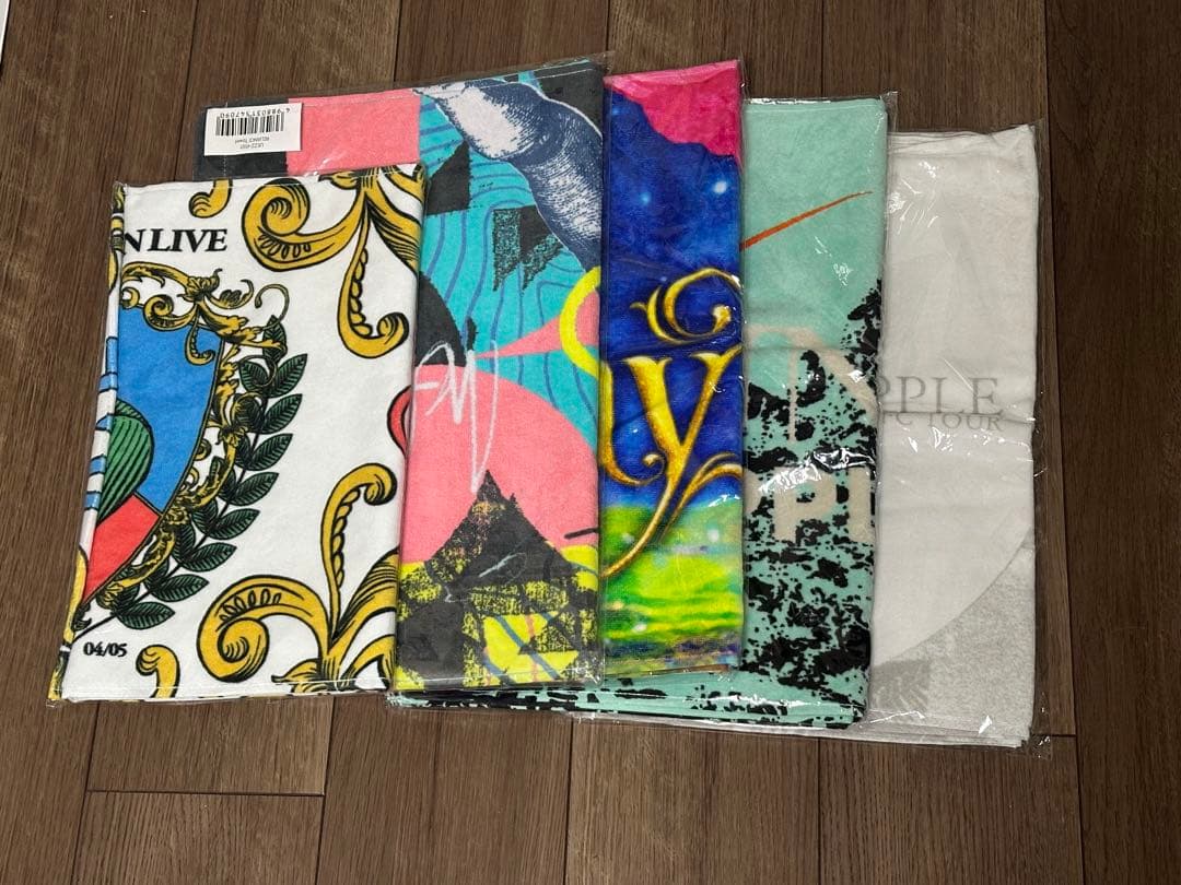 MrsGREENAPPLE 未開封タオル5枚 Mrs. GREEN APPLE タオル 新品未開封の通販 by 受取評価必ずして