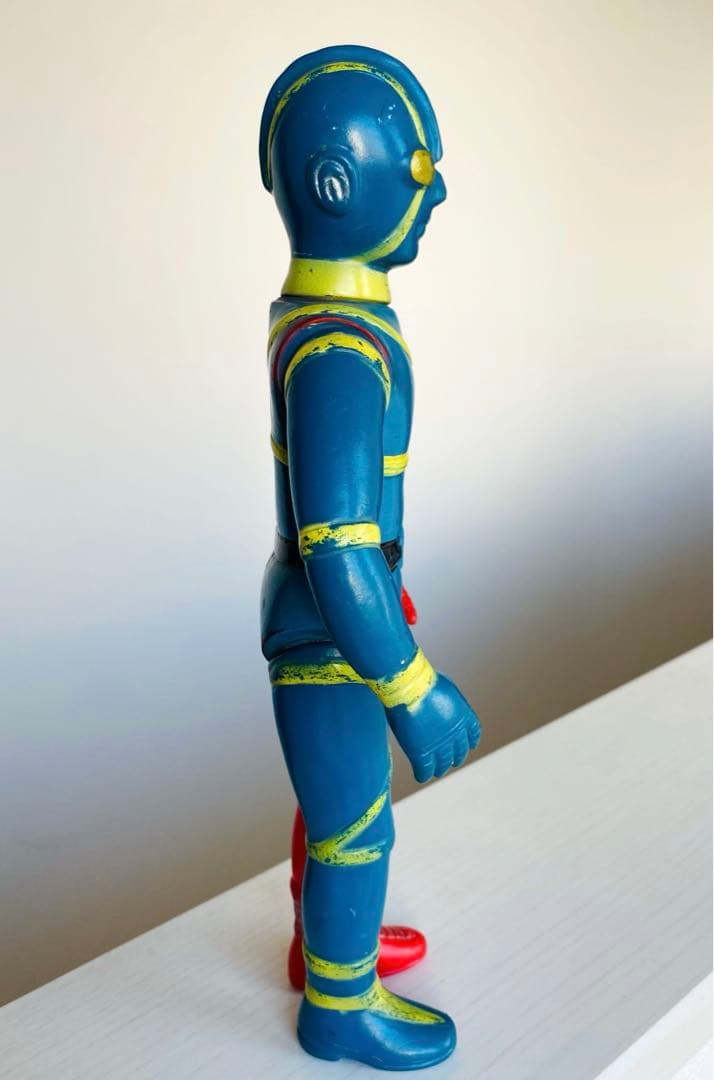 当時物】キカイダー パチ 無版権 ソフビ スタンダードサイズ 28cm