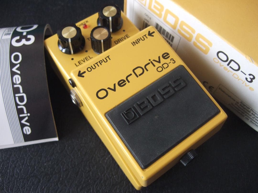 美品 初年度初月 ZKシリアル 超初期ロット BOSS OD-3 OD3