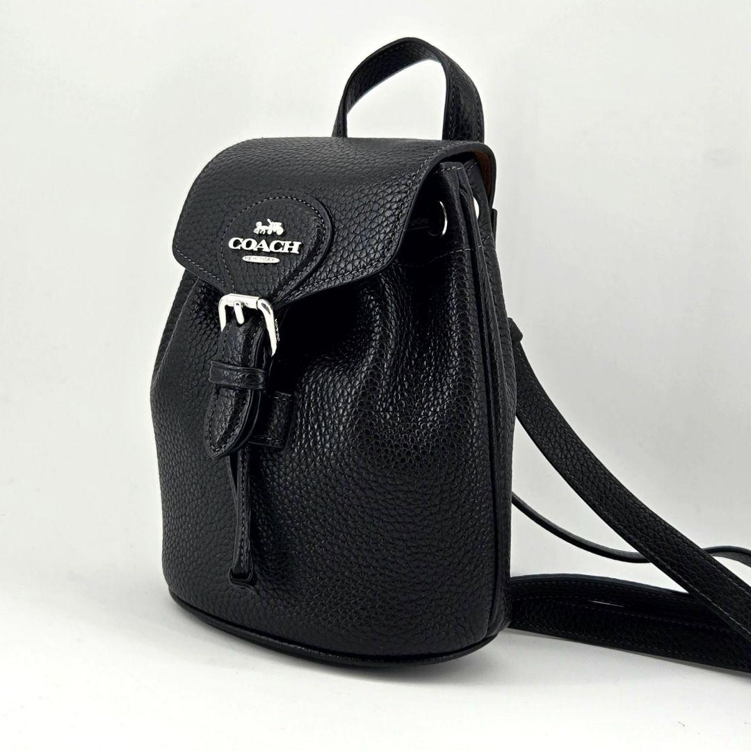 極美品　COACH　コーチ　アメリア コンバーチブル ミニバック 2way COACH（コーチ） バッグ レディース 2WAY リュックサック ショルダー