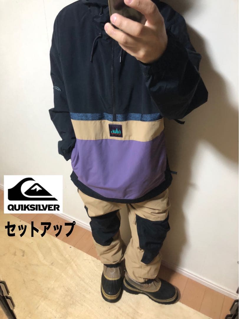 クイックシルバー ウェア セットアップ スノーボード グラトリ ジブ パーク