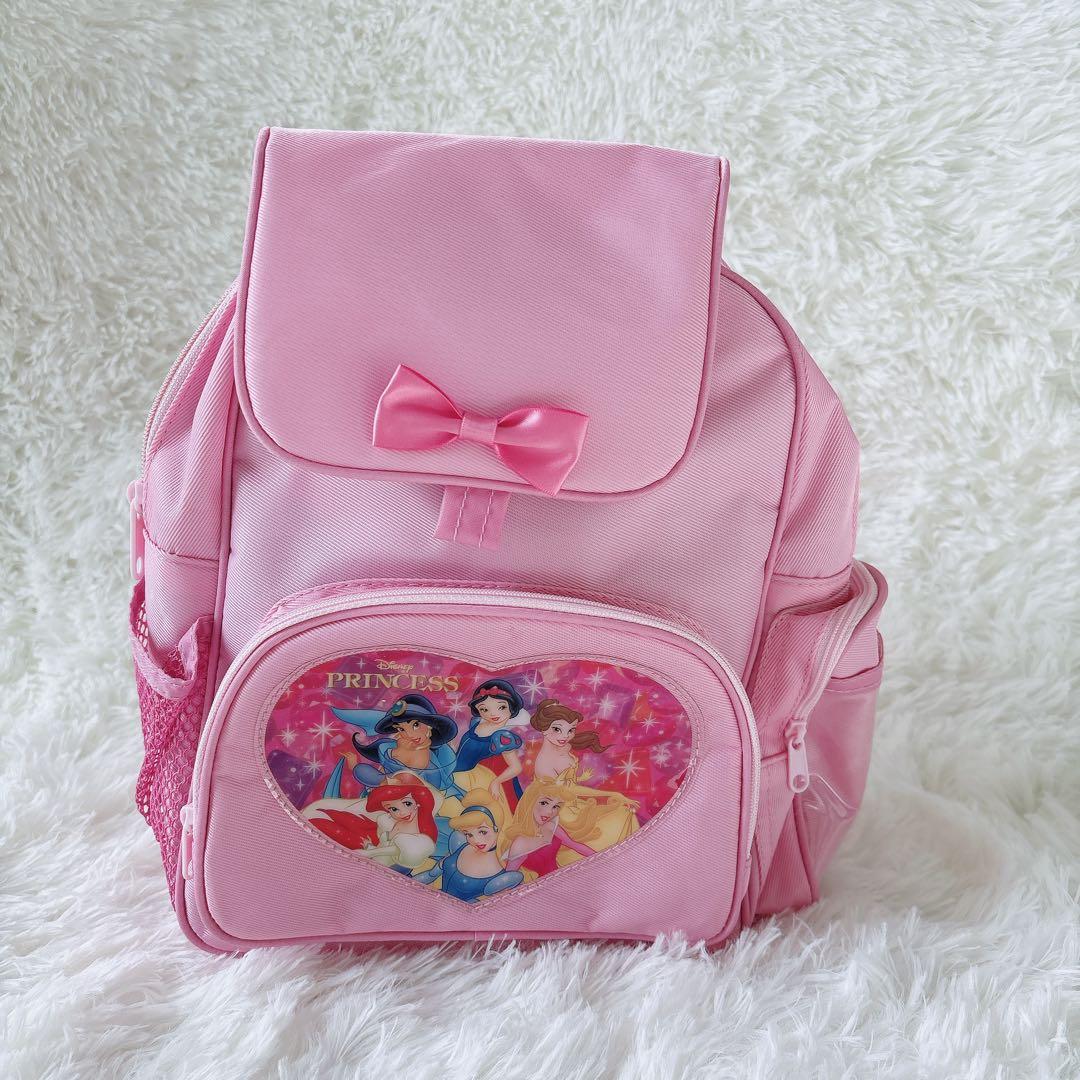 新品未使用】ディズニー プリンセス リュック ピンク 子供用 女の子