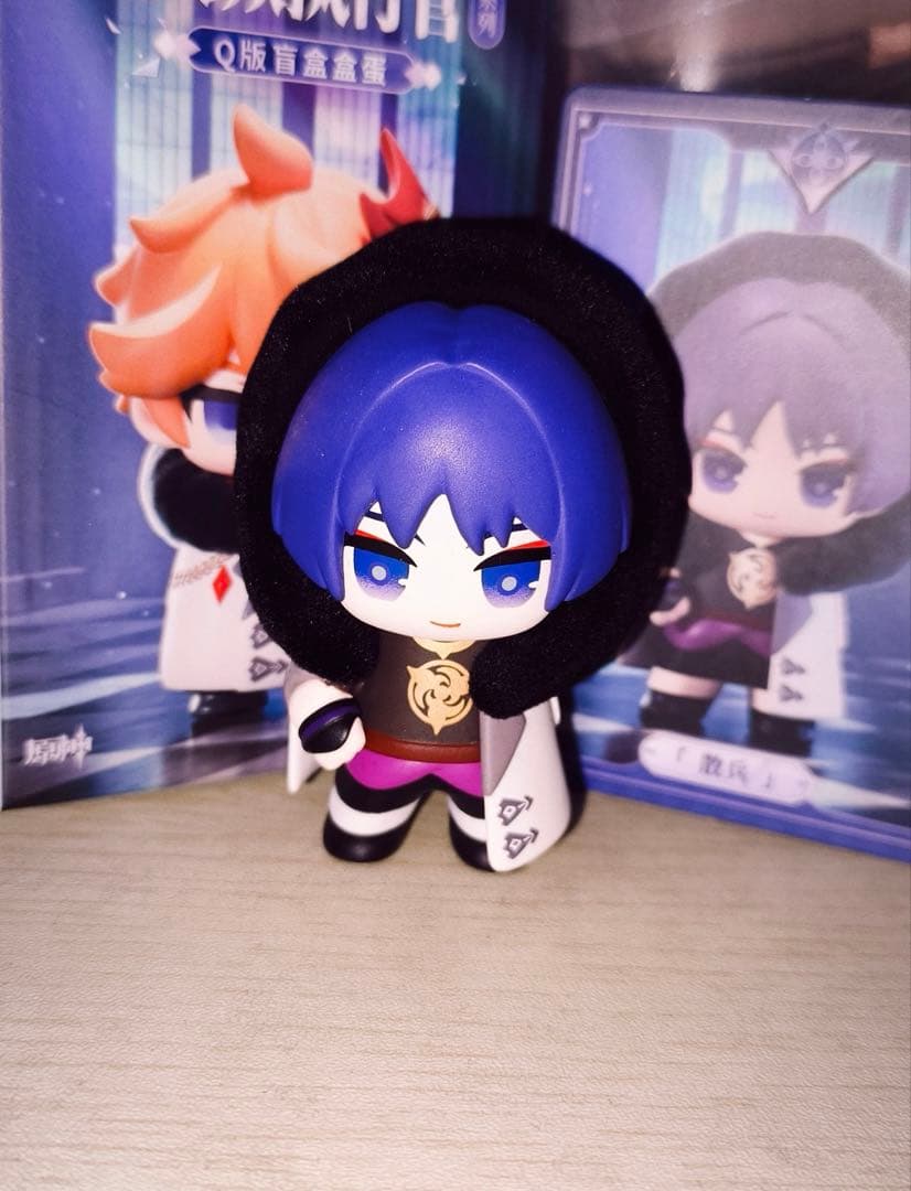 タ*！様 原神 ファデュイ 執行官 ミニフィギュア スカラマシュ 散兵