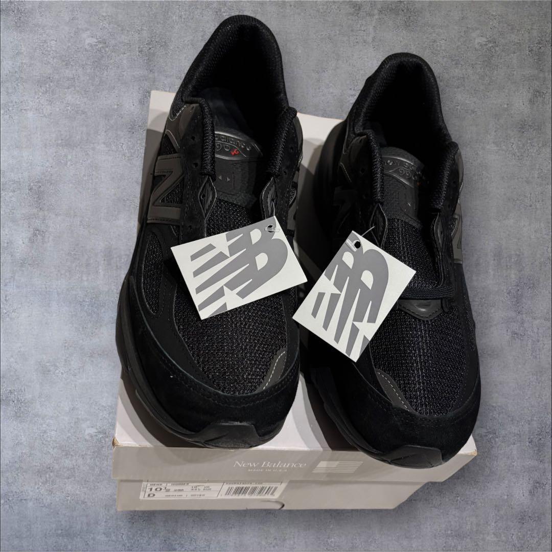 us10.5 28.5cm ニューバランス U990 V6 BB ブラック