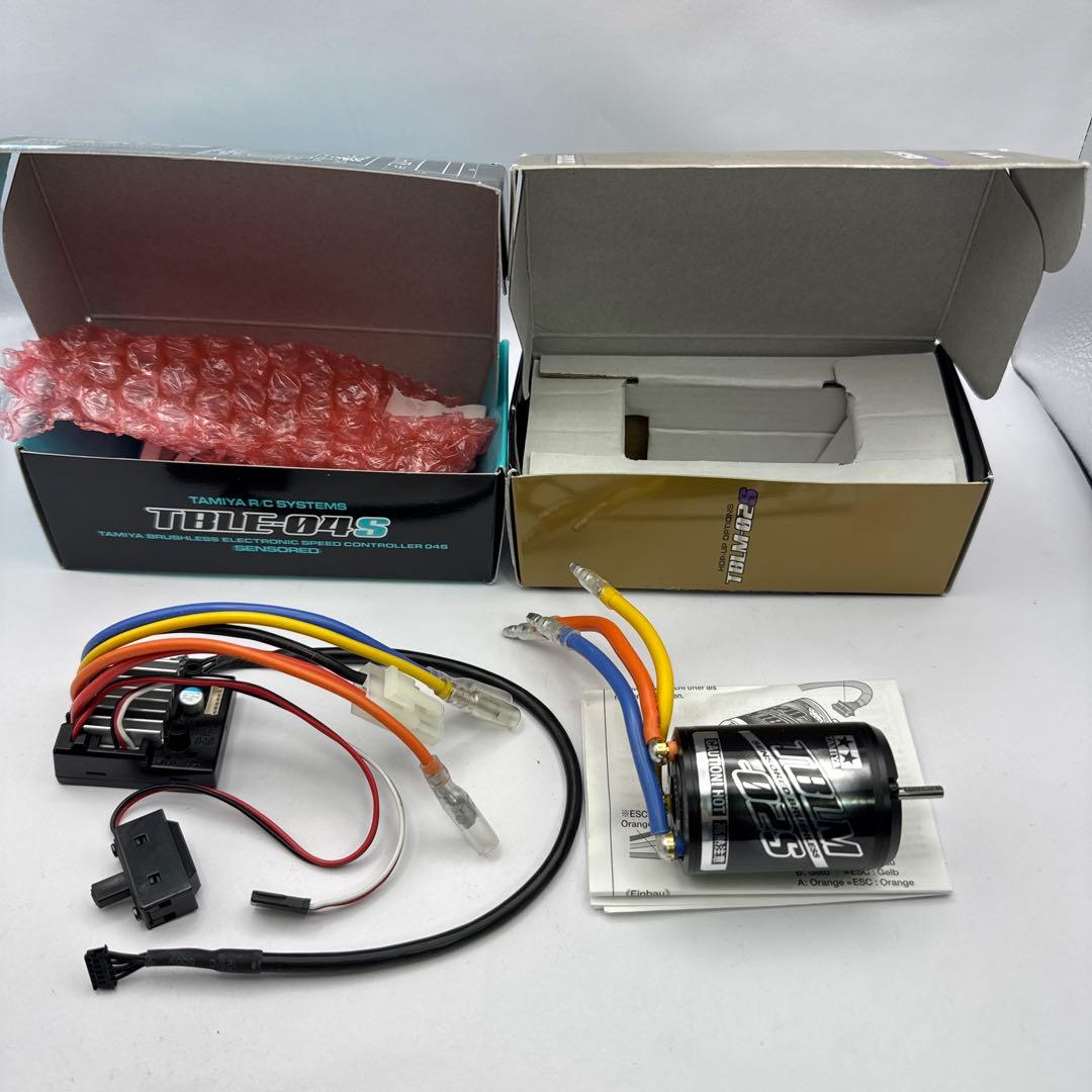 E30 【2個セット】タミヤ ブラシレスモーター ESC 04S センサー付 E30 【2個セット】タミヤ ブラシレスモーター ESC 04S センサー付