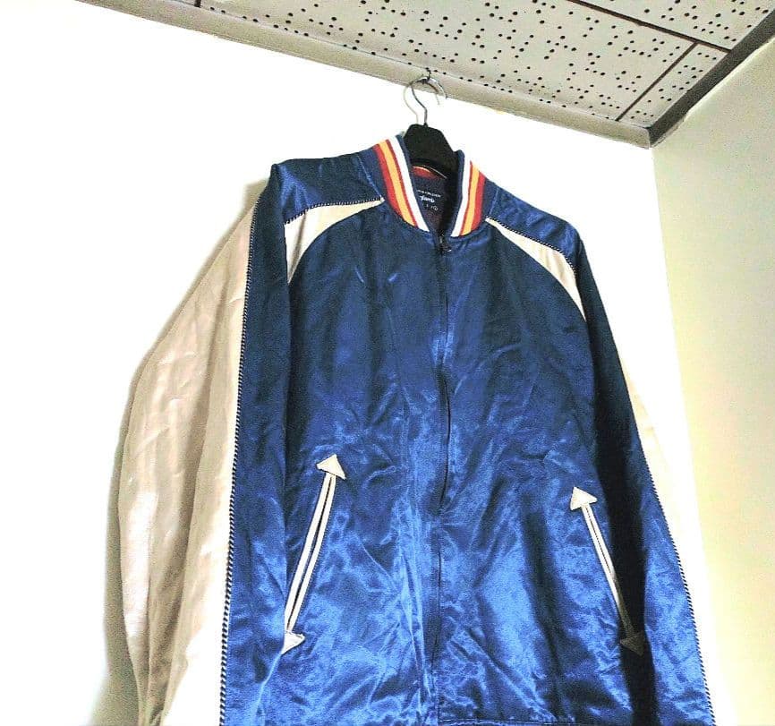 ✨今日だけ値下げ✨glamb✺スカジャン無地【sizeXL】エイジング加工