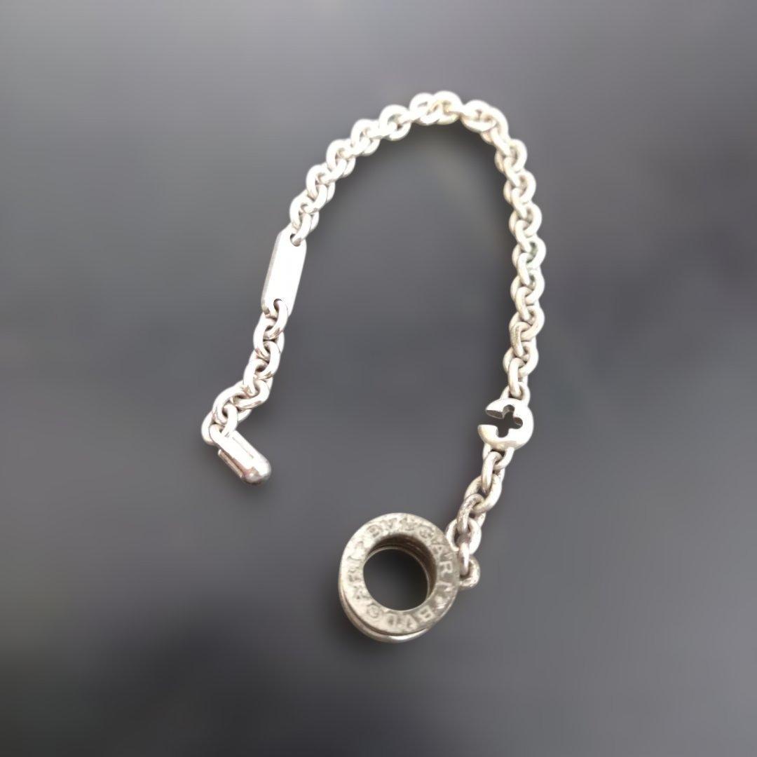 VMPD7-1116-28 ブルガリ シルバー チェーンブレスレット SV925