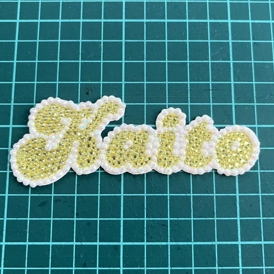 うちわデコ文字 デコうちわ パーツ「Kaito」 - メルカリ