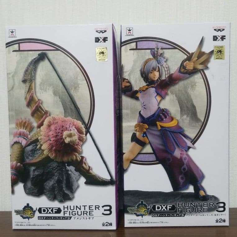 モンスターハンター 3G DXF ハンターフィギュア 3 ハンター 武器