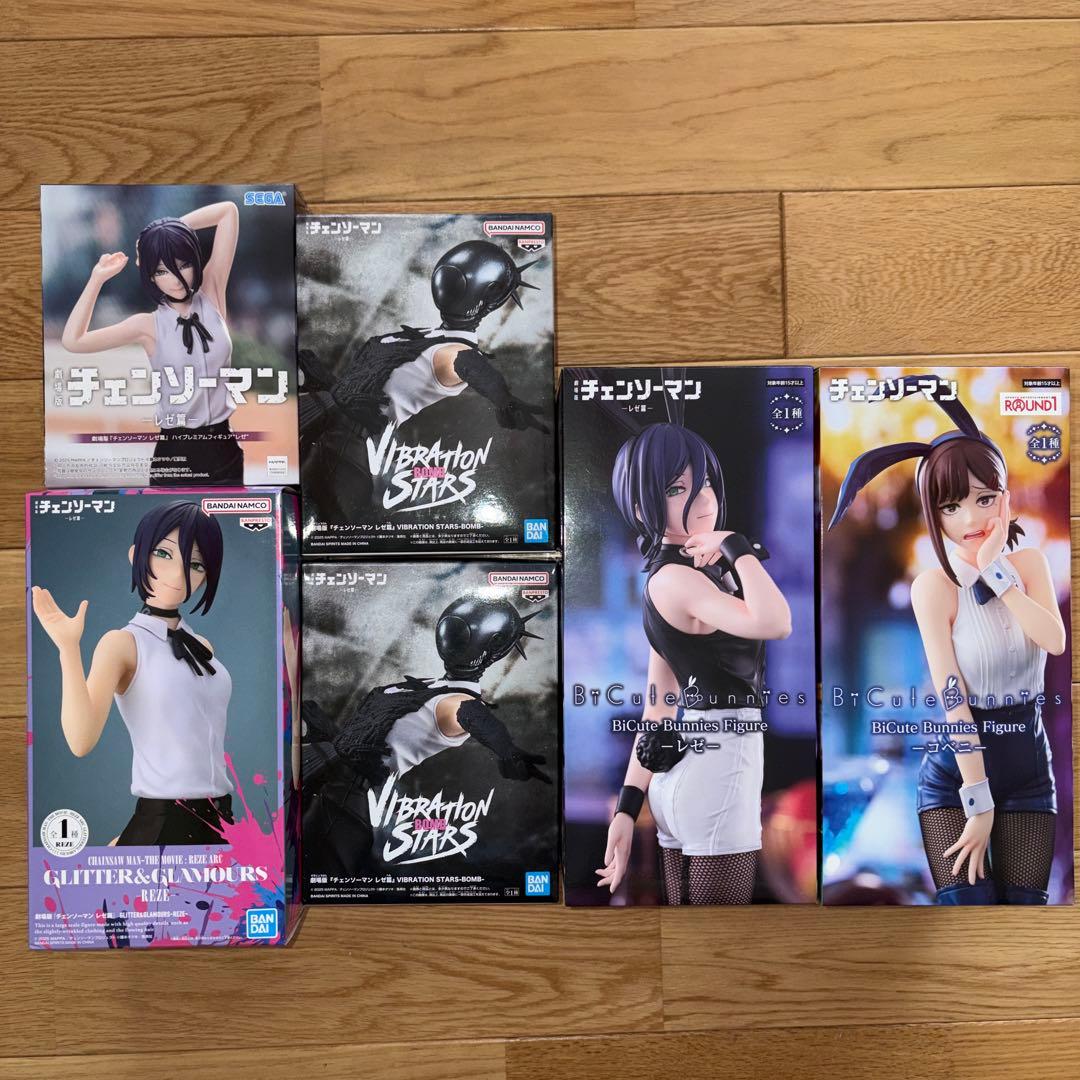 チェンソーマン レゼ ボム コベニ フィギュアまとめ売り6点セット