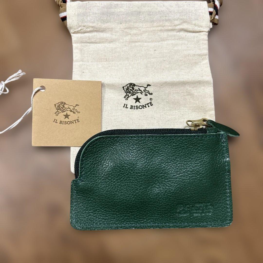 専用⭐︎IL BISONTE グリーン ケース　新品
