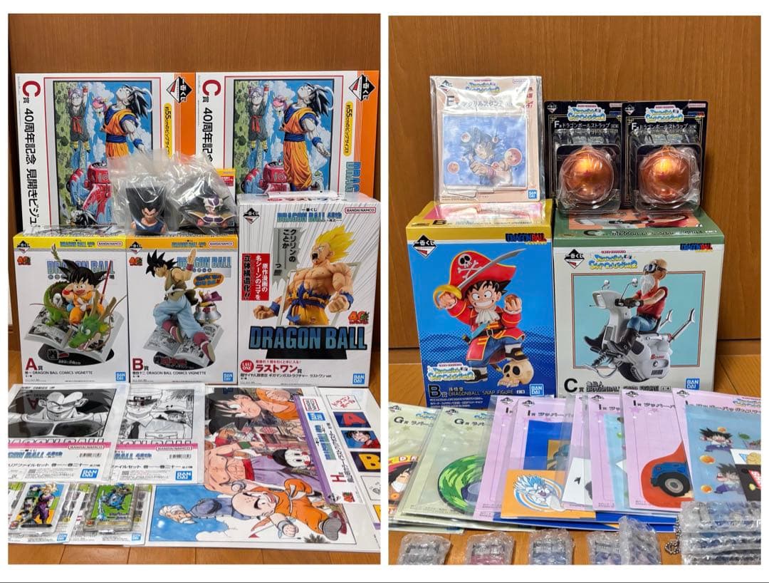 一番くじドラゴンボール40th 〜其之ー〜　SNAPCOLLECTION2セット