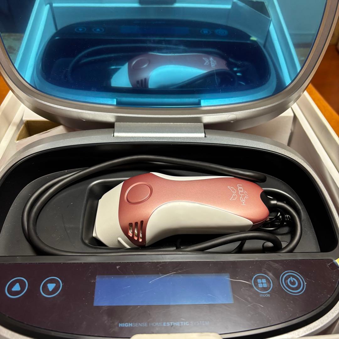 ケノン Ver.8.4 スーパープレミアムカートリッジ付き 脱毛器 kenon