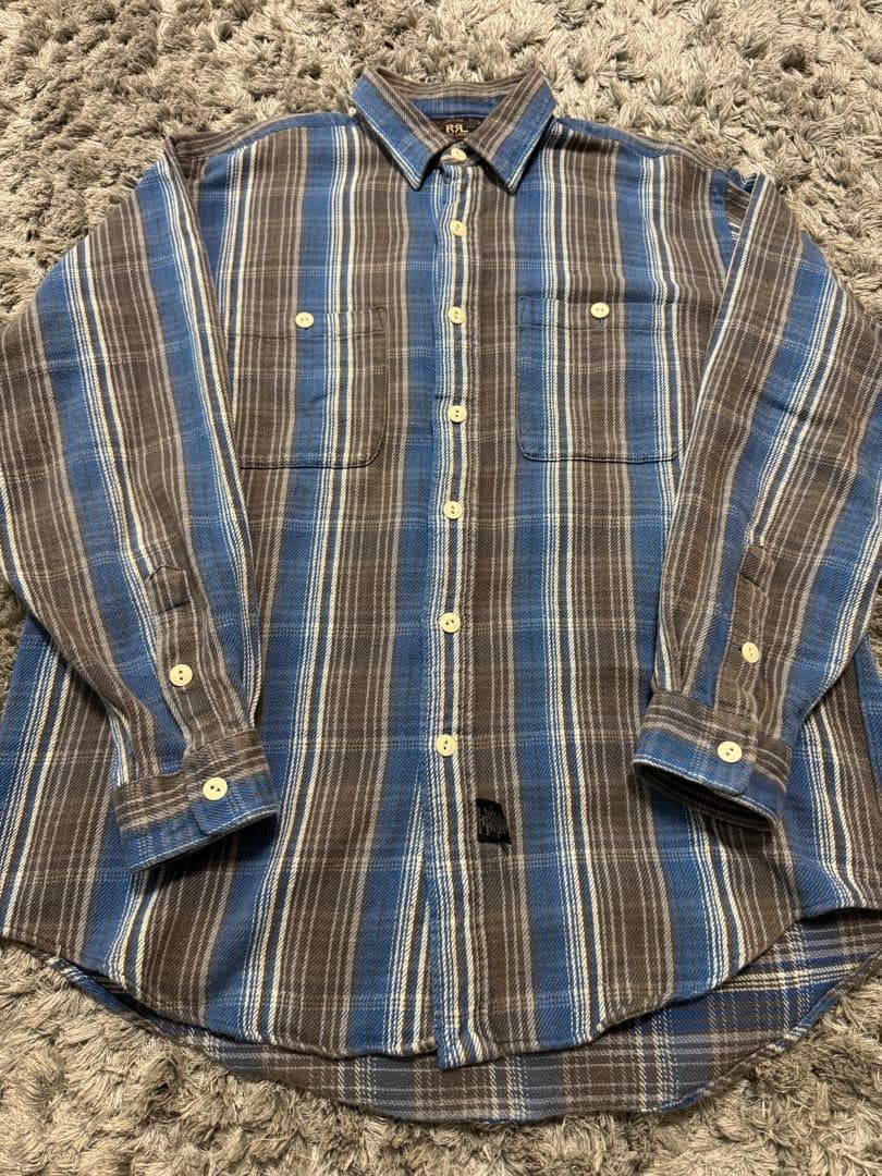 RRL 三つ星タグ '90s ヘビネル 好配色 サイズM