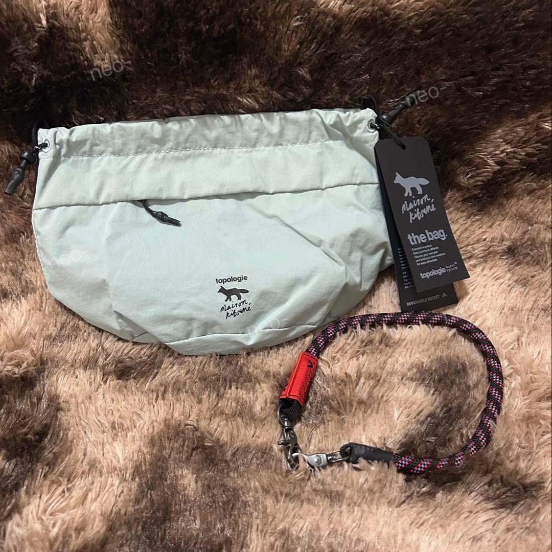 topologie × Maison Kitsuneトポロジー コラボポーチ