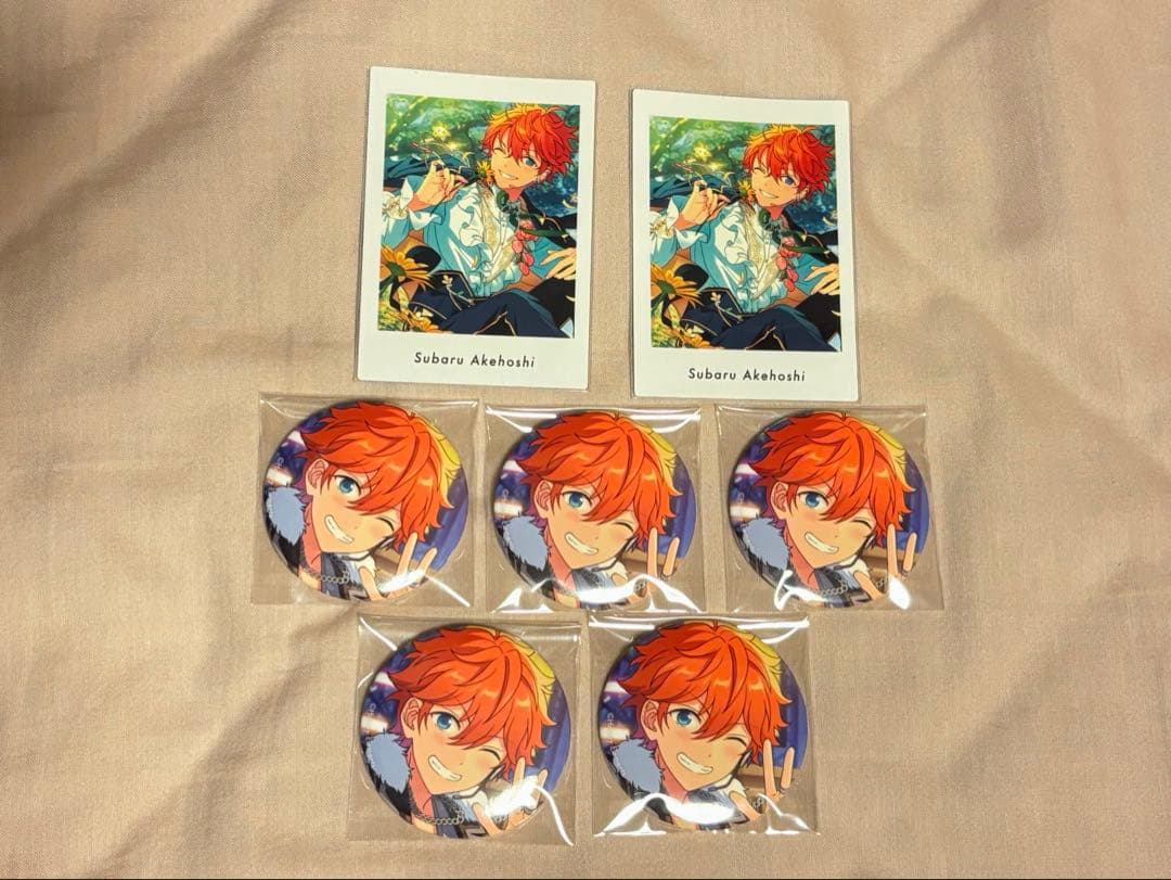 明星スバル 缶バッジ ぱしゃっつ まとめ売り - メルカリ