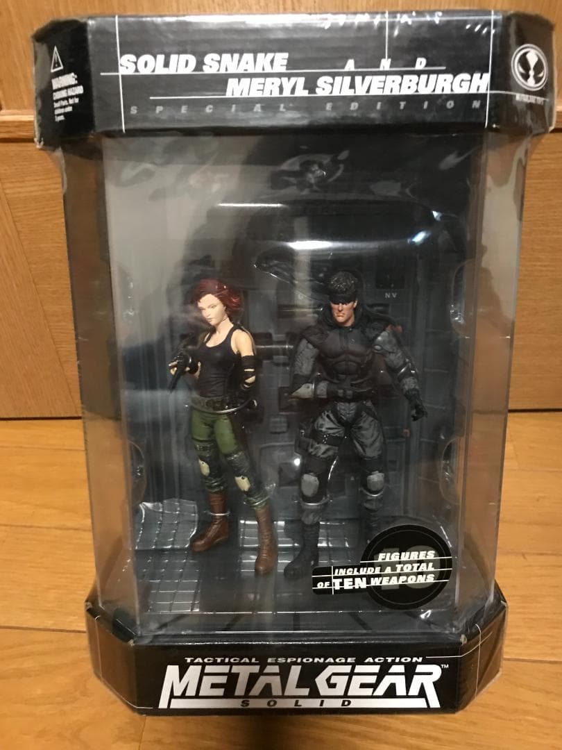 未開封品 マクファーレントイズ メタルギアソリッド　スネーク&メリル